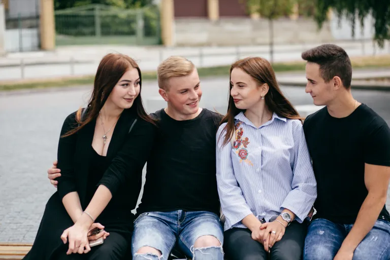 Couples together in a Gottman Method relationship group