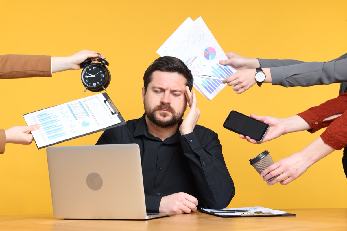 Entrepreneur burnout stress