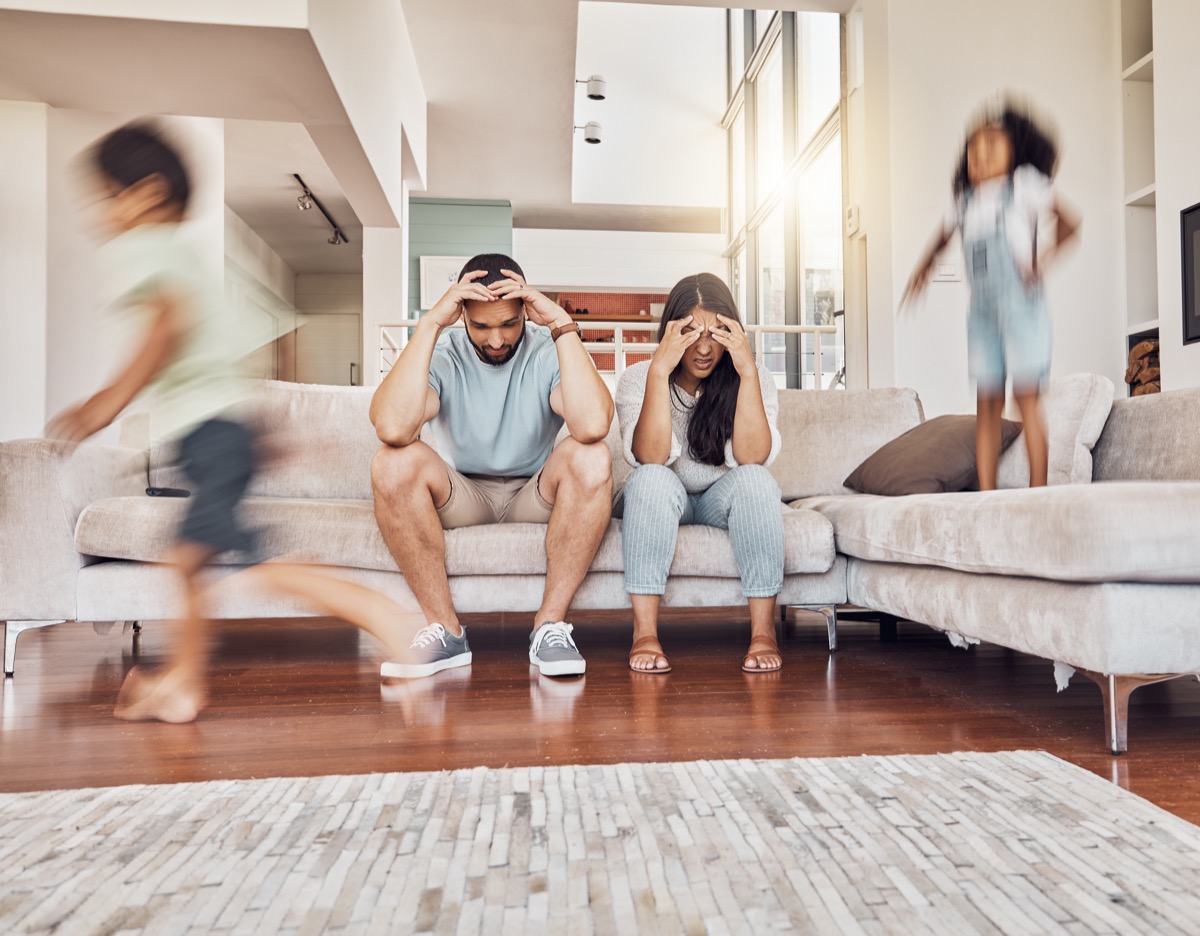 Family stress at home