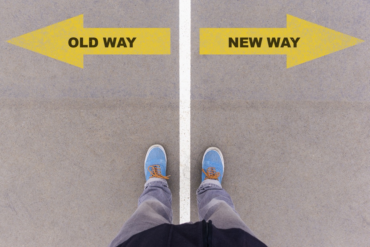 Habit change new path