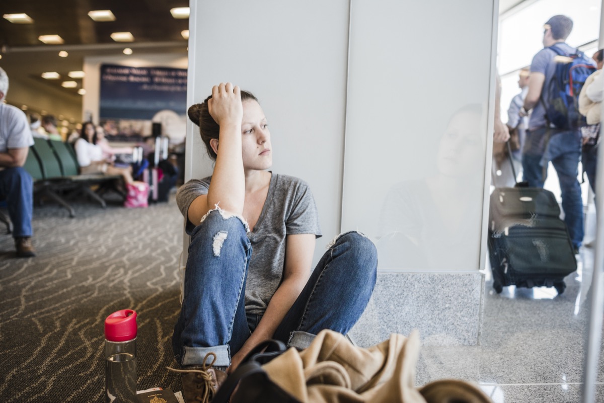 Travel anxiety airport