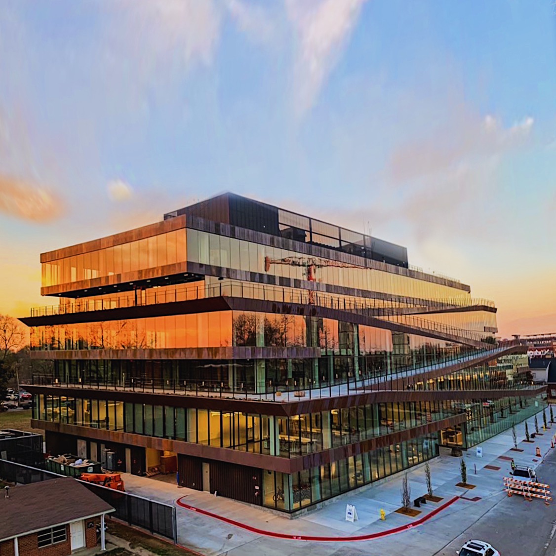 The Ledger Building — downtown Bentonville