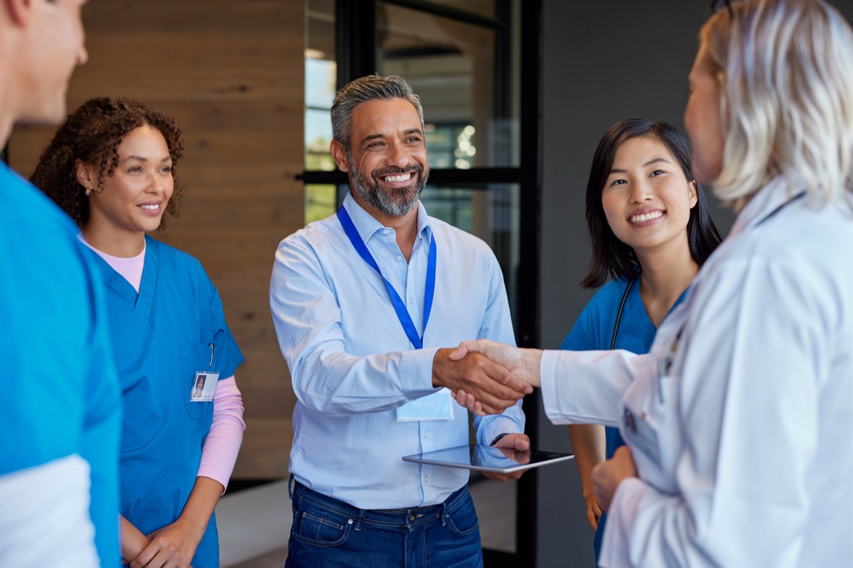 Healthcare team consultation at ZipHealthy
