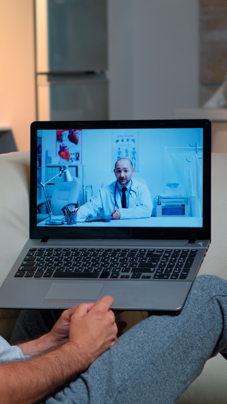 Telehealth consent video session