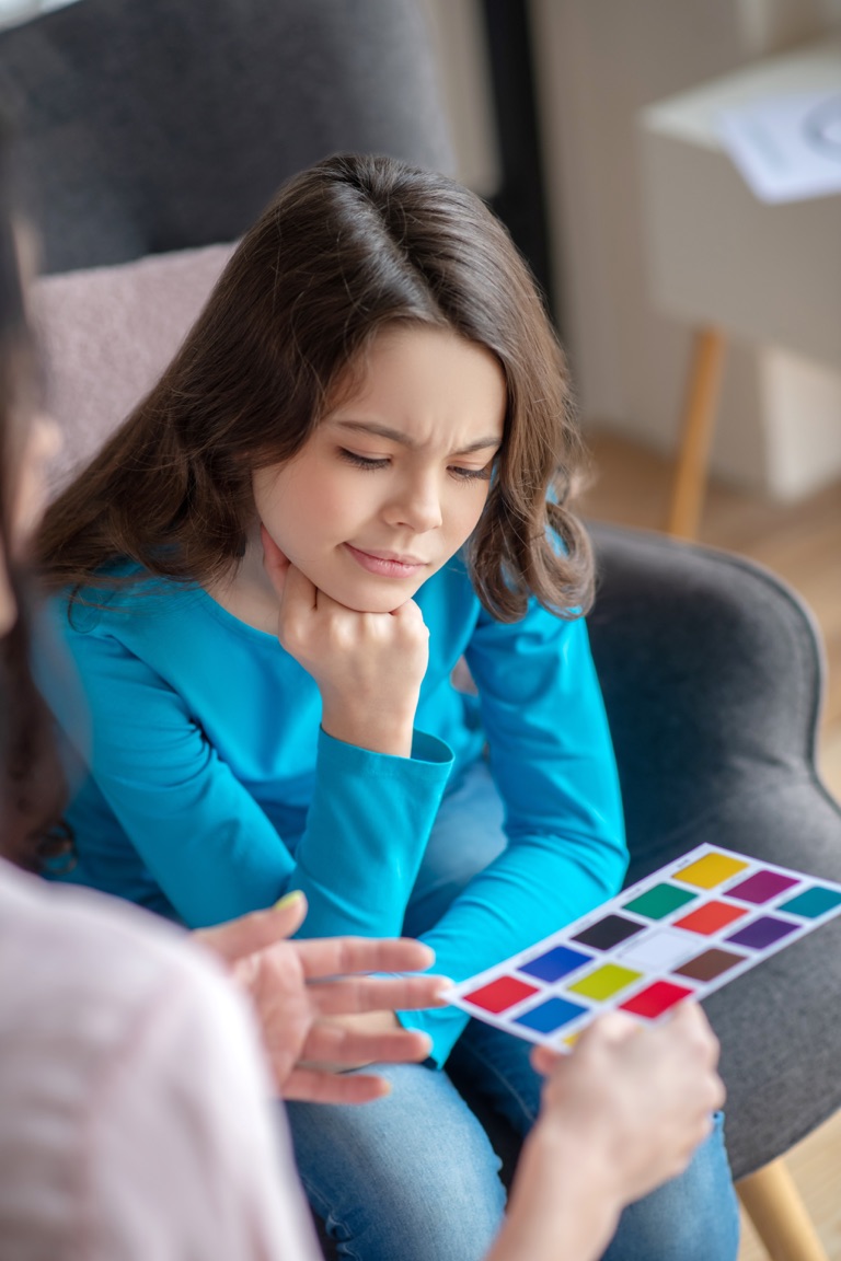 Child engaged in therapeutic play session at ZipHealthy