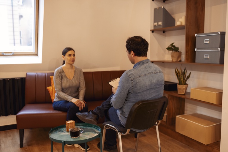 Individual therapy session with licensed counselor at ZipHealthy Bentonville